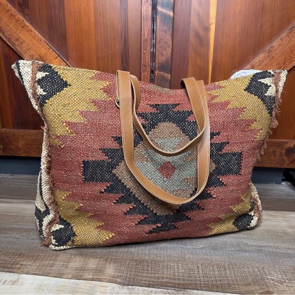 Myra Bag Handbags - Myra Bag Kaliko Hill Weekender Tote Canvas Bag Duffel Overnight